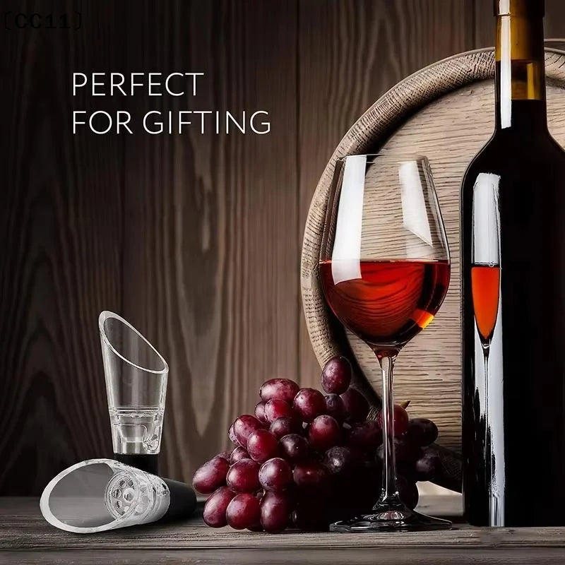 1 2 5 10 12pcsWine Aerator Pourer Decanter Liquor Bottles Stopper Vue