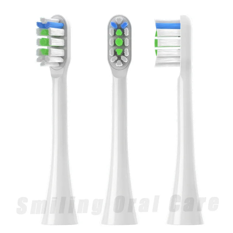 Replacement Brush Heads For Nandme NX9000 Sonic Electric Toothbrush Soft DuPont Bristles Replace Brush Head Gift 4/10PCS Vue