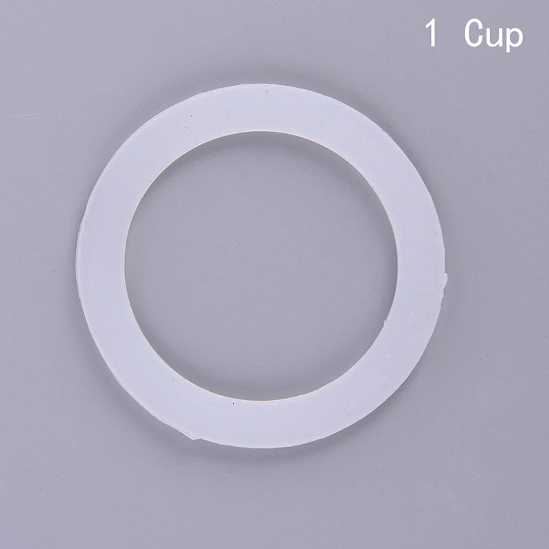 2Pcs Coffee Pot Washer 3mm Thickness Gasket Ring Silicone Coffee Pot Seal Ring Coffee Makers Accessories Vue N1