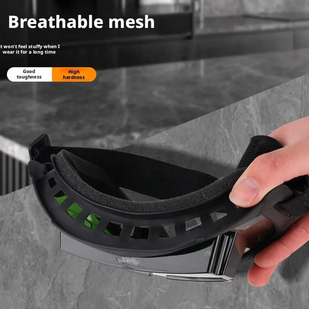 Detachable Welder Mask Auto Darkening Welding Glasses Work Protective Equipment Adjustable Band Split Type Breathable Mask Vue