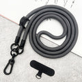 1pcs Universal 120CM Crossbody Lanyard Strap Chain For Phone Case Cover Sport Climbing Colorful Nylon Single Cord Rope Vue 04