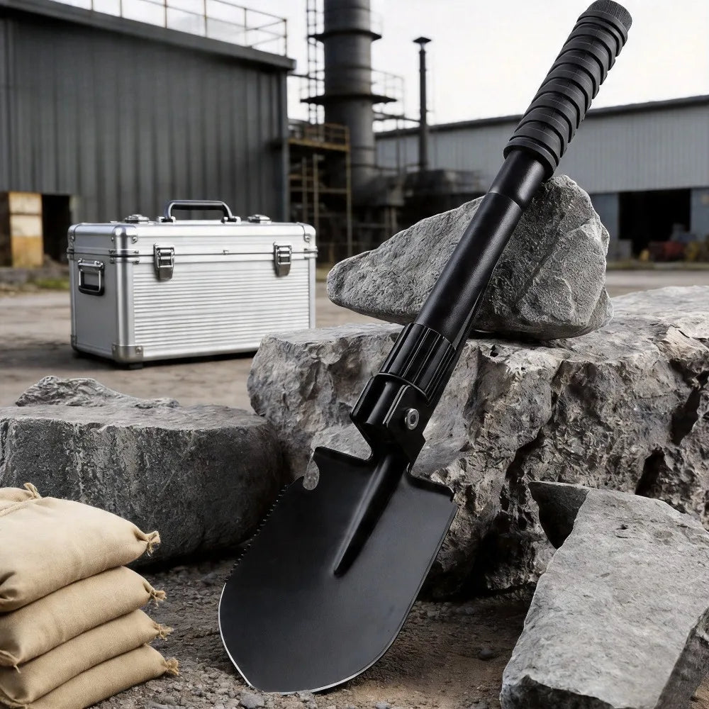 New Fire Engineer Shovel Multi-functional Shovel Military Shovel Outdoor Camping Supplies Folding Shovel Vue Default Title