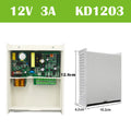 AC 100~240V DC 12V 3A/5A Power Adapter Backup Battery optional 7Amp Interface For RFID Card Access Control System Power Supply Vue AC 100-240V 3A
