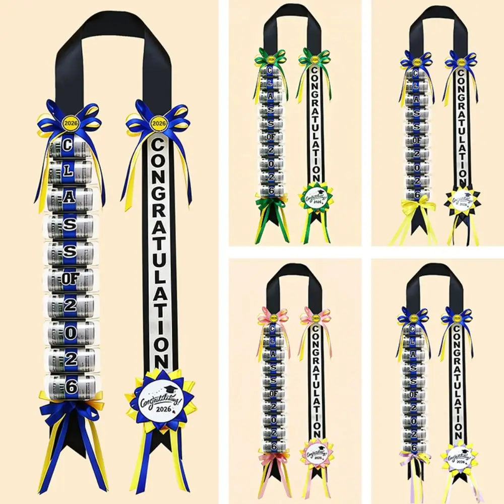 Necklace Style Elegant Garland Design With Cash Holder Colorful Wreath Making Ribbon Set Strip Decorative DIY Ribbon Wreath Kit Vue