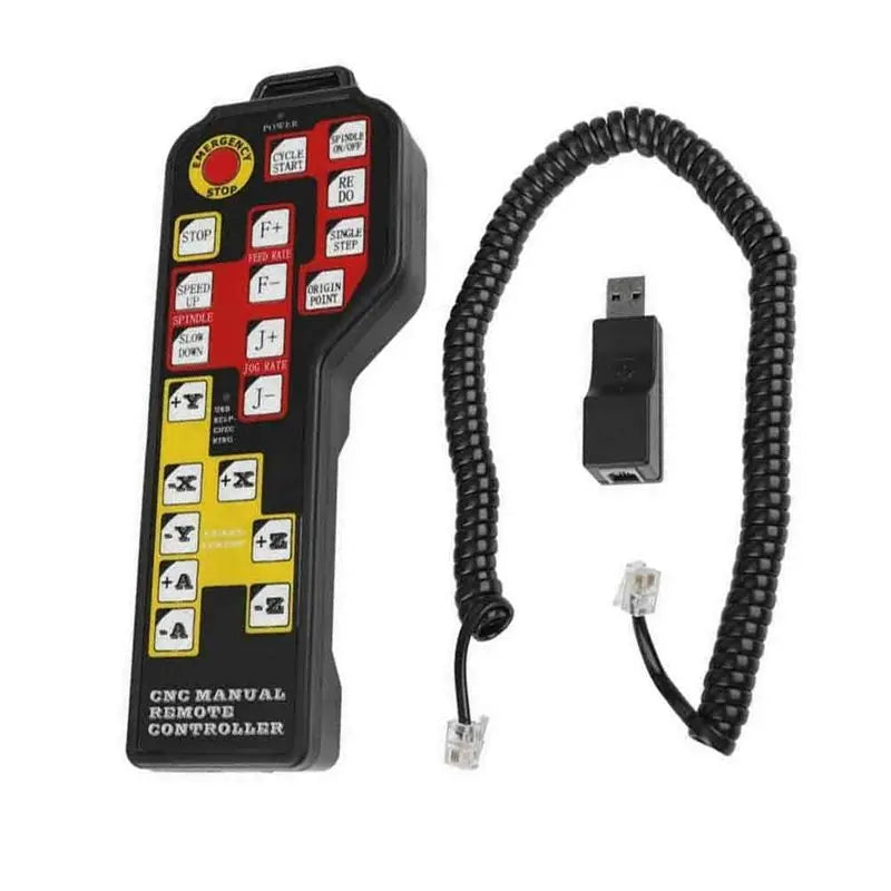 ABKW-Pendant Manual Remote Control For 4 Axis CNC USB Encoder For Mach3 ONLY Potential JOG Functionality Vue Default Title