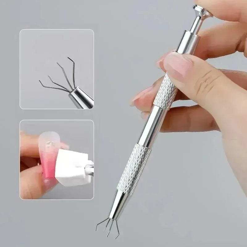 1cm Mini Square Nail Sponge Set Gradient Ombre Nail Brushes Gel Polish Design Nail Sponge Grab Pen 50pcs per Bag Vue