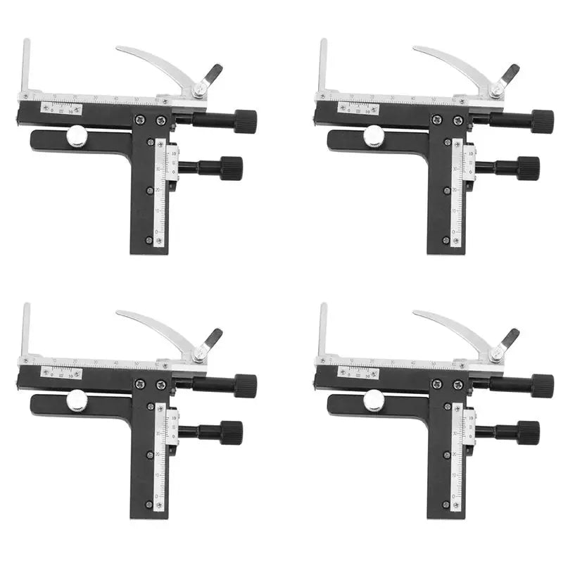 ABKW-4X Microscope Attachable Mechanical Stage X-Y Moveable Caliper Vernier With Scale Vue Default Title