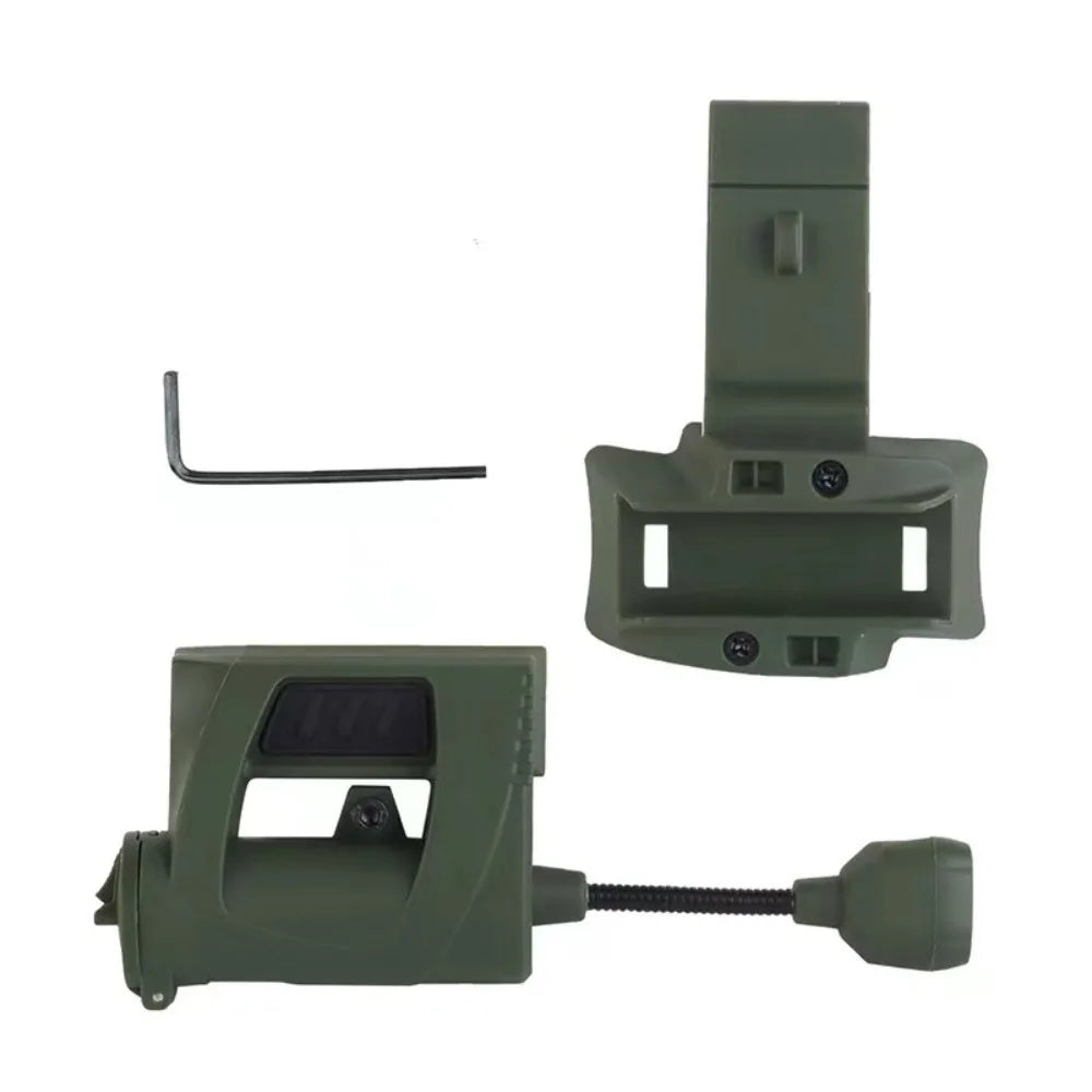 MPLS CHARGE Outdoor Tactical Helmet Signal Light Four-color Serpentine Light CS Infrared Identification Light IR Identification Vue
