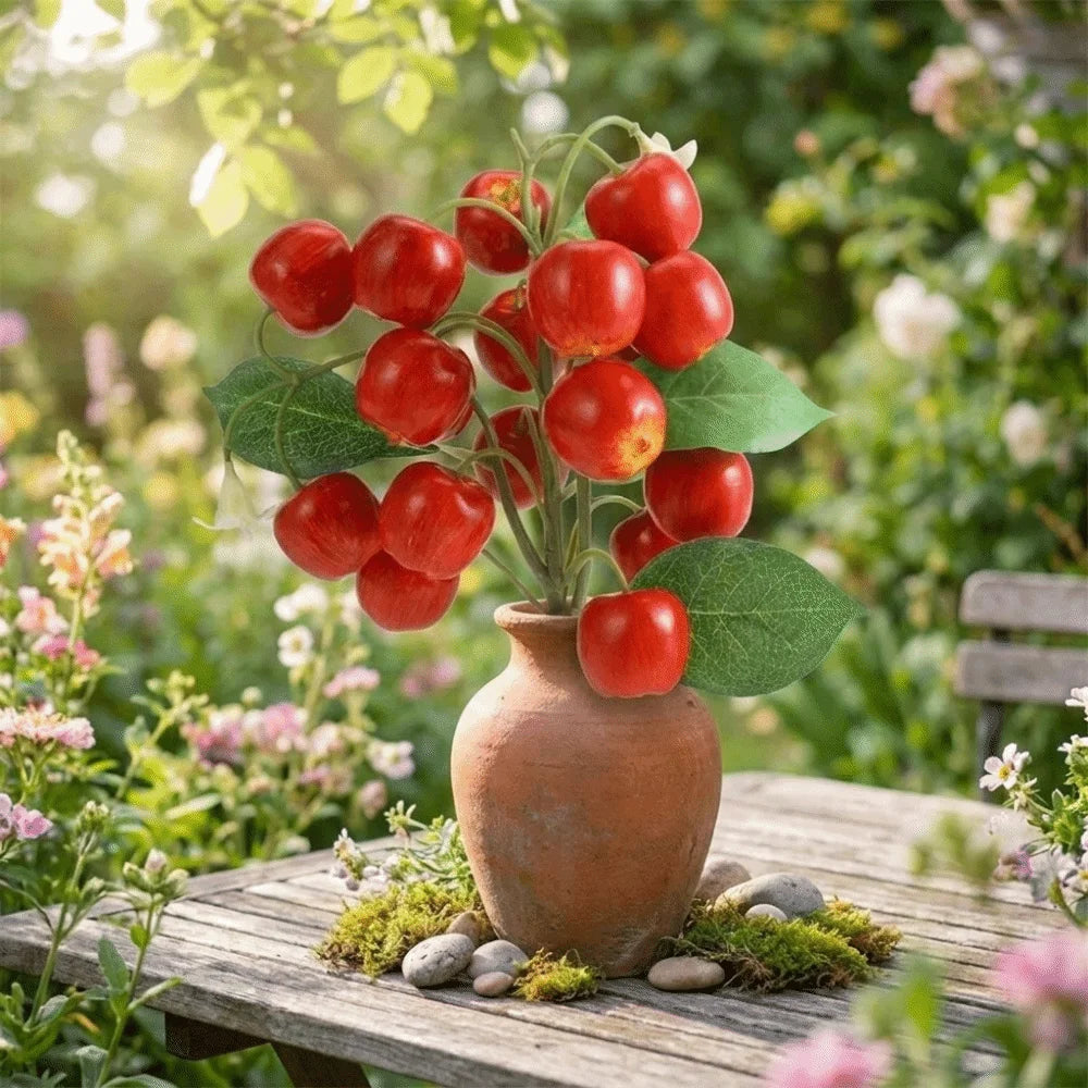 Creative Plastic Simulated Fruit Foam Eggplant Fake Strawberry Decorative Realistic Artificial Lemon Branches Studio Photography Vue