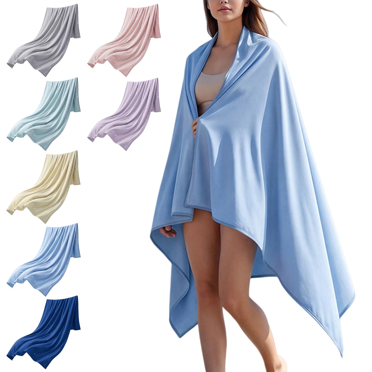 Cooling Blanket – Breathable Lightweight Summer Quilt Cooling Summer Blanket Vue