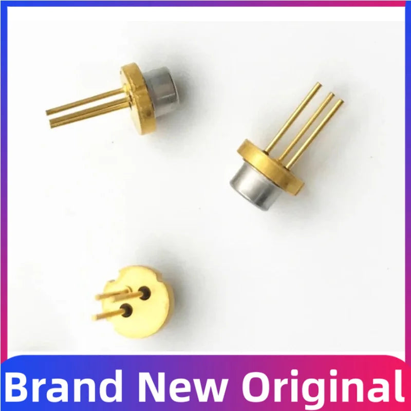 100 pcs 5.6mm LD red laser diode 650nm 5mw 2.2V with PD brightness uniformity TO-18 industrial grade laser head 3p Vue