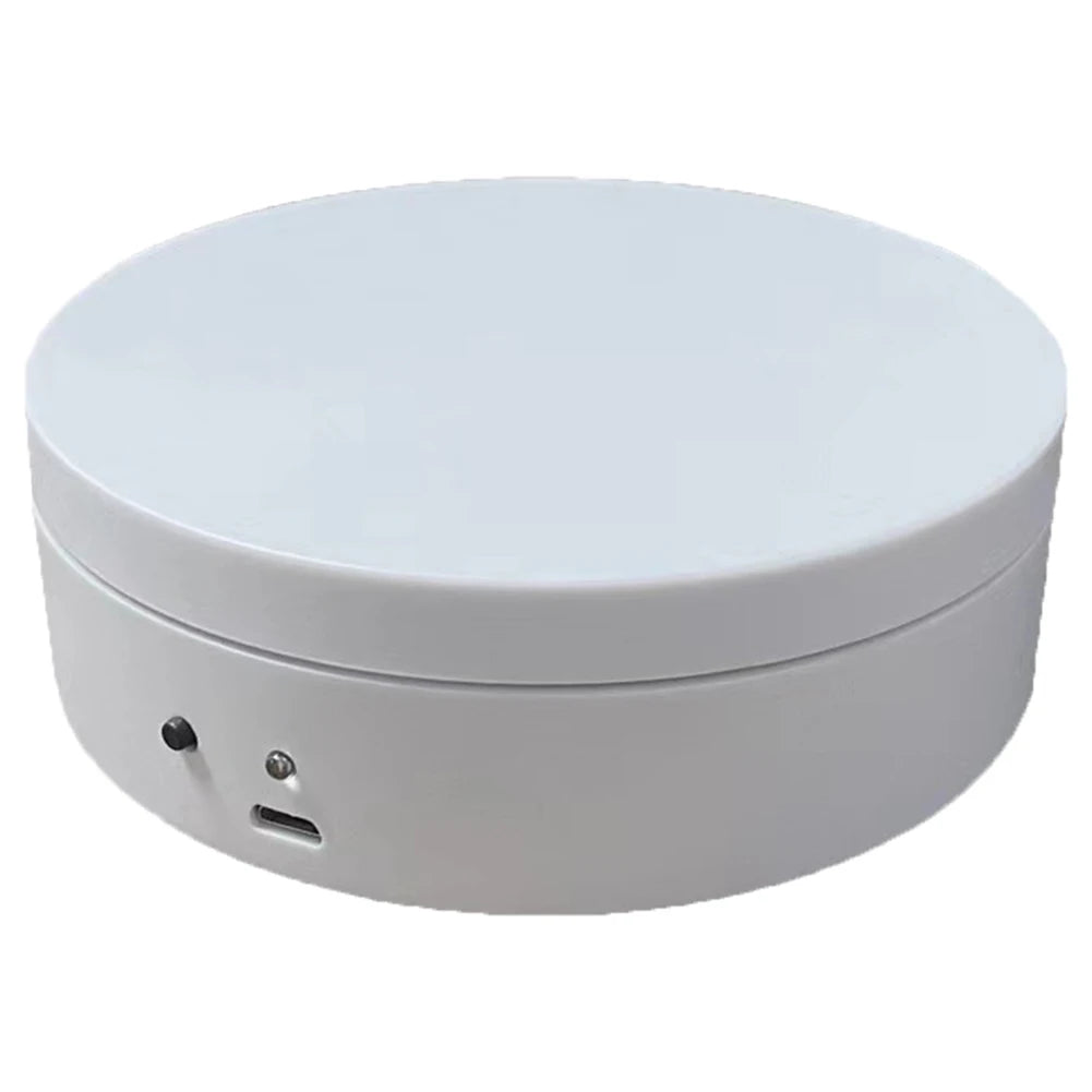 360° Motorized Rotating Display Stand – USB & Battery Motorized Display Stand Vue White China Mainland