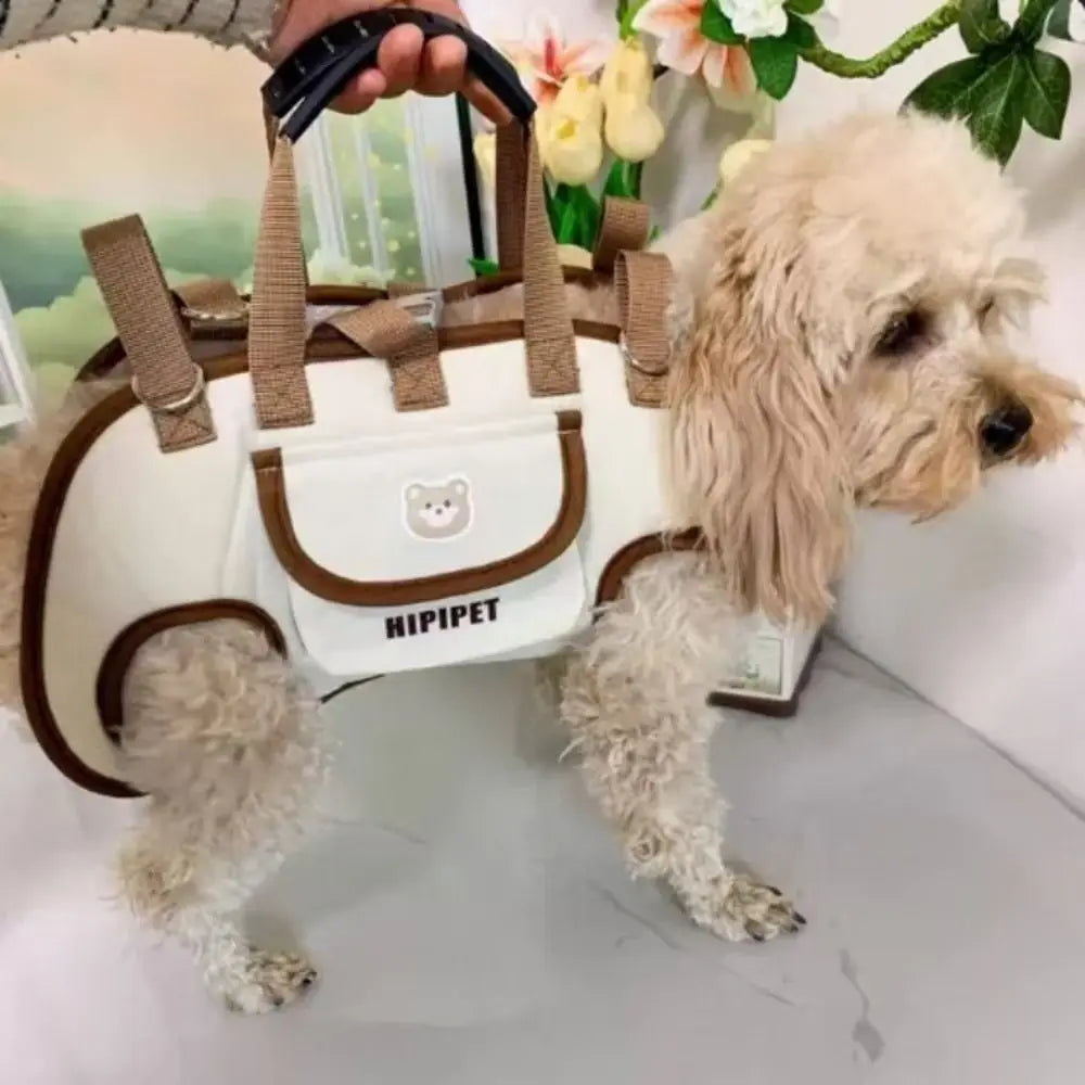 Double Shoulder Dog Carrier Backpack Adjustable Washable Pet Strap Artifact Breathable Dog Outing Bag Dog Accessories Vue