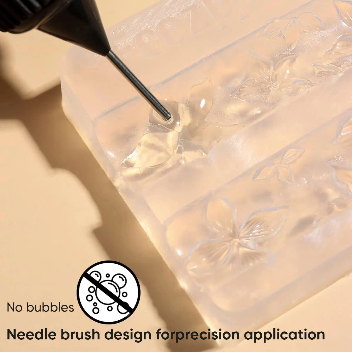 10g 3D Nail Art Gel, UV Curing Floral Design, Creative Flower Butterfly Cartoon Patterns, Manicure Gel Mold, Nail Decoration Vue