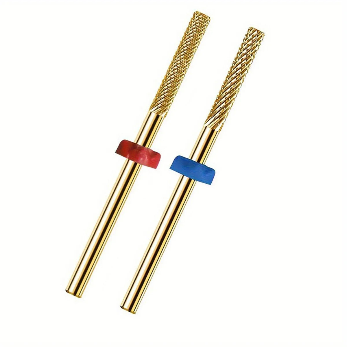 1/2PCS Silver Gold Professional Carbide Nail Drill Bits Cuticle Drill Bits Electric Cuticle Remover For Nail Cleaning Manicure Vue