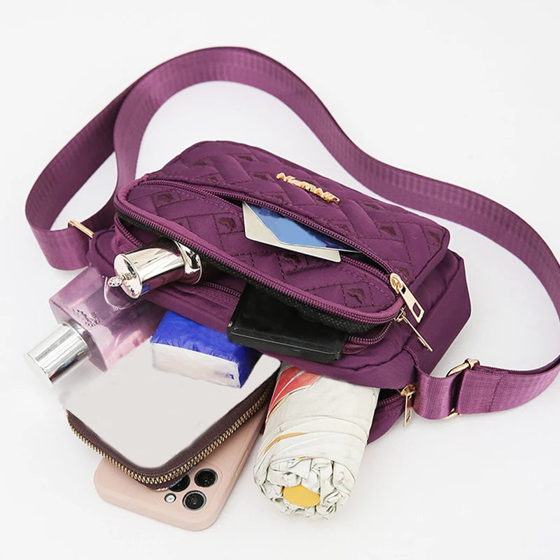 Neutral Backpack Men Women Cross-body Bag Lightweight Casual Shoulder