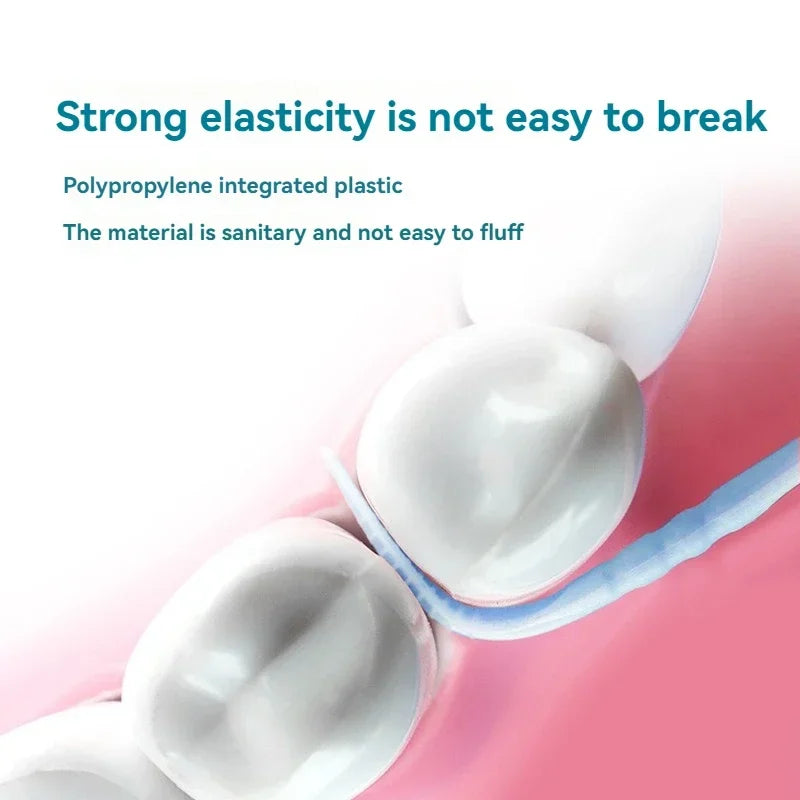 200 PCs Toothpick Brush Interdental Brush Teeth Boxed Plastic Toothpick Disposable Household Picking Dental Floss Vue