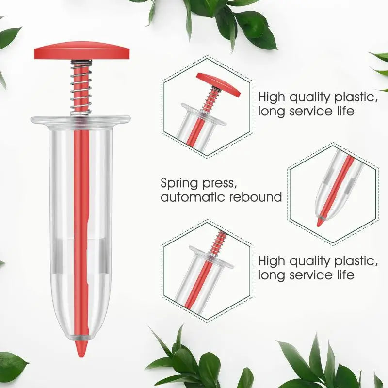 Handheld Seed Dispenser Mini Manual Seeder Tool Garden Planting Vue