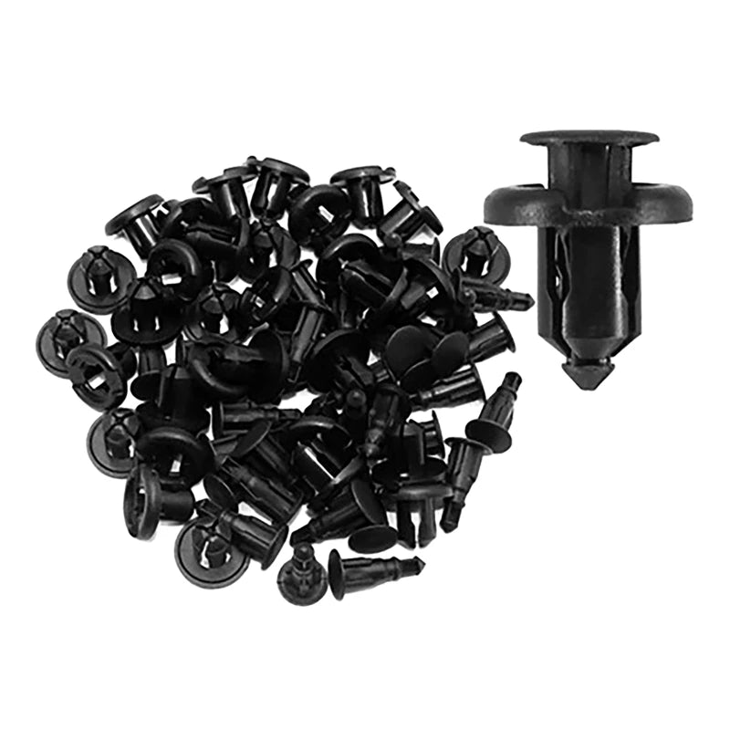 85Pcs/set Car Clips Retainers Fasteners Sets with Fastener Removers Plastic Rivet Fastener For Tesla Model 3 Y S X Vue