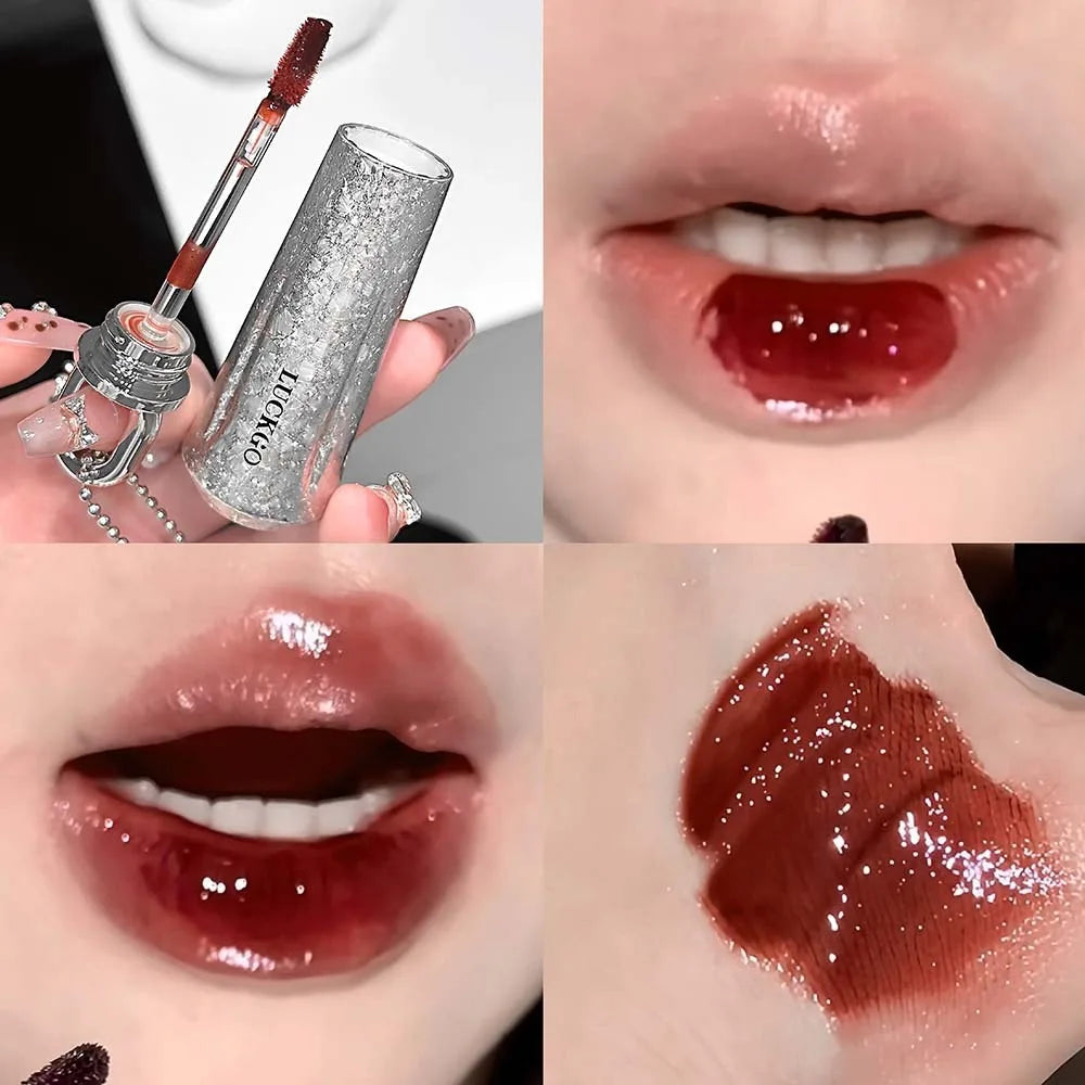Lip Gloss Long-lasting Moisturizing Waterproof Non-fading Mirror Moisturizing Lip Gloss Women's Cosmetics Vue