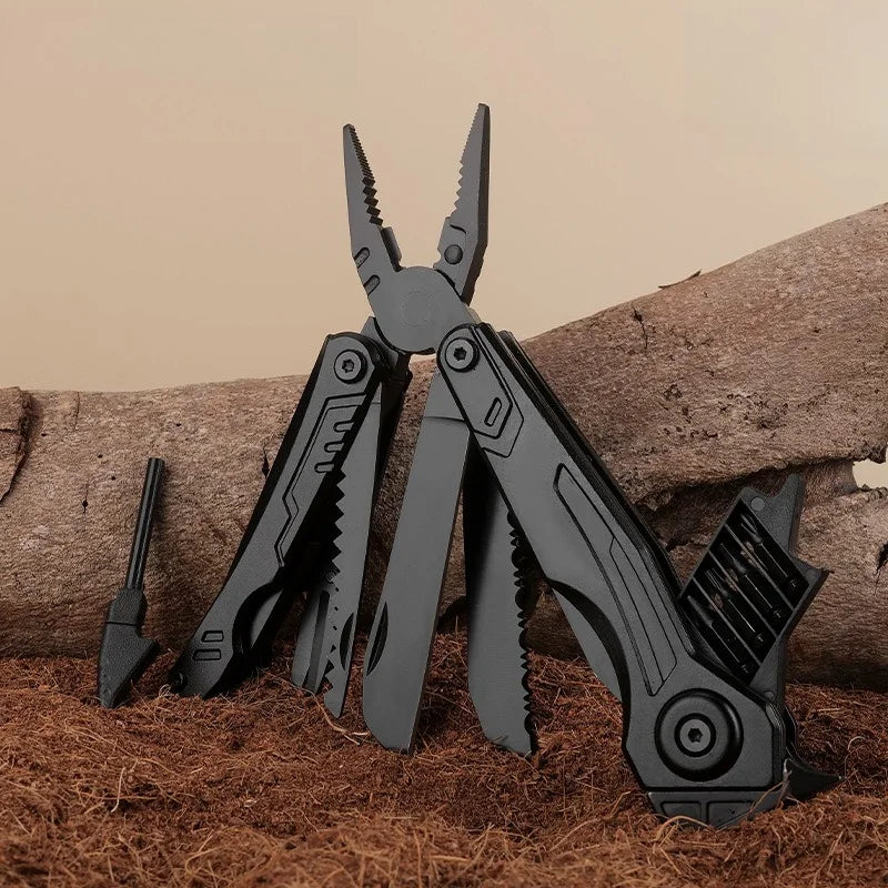 Stainless Steel Multi-function Knife Outdoor Portable Folding Tool Pliers Multi-purpose Outdoor Knife Hardware Tools Vue