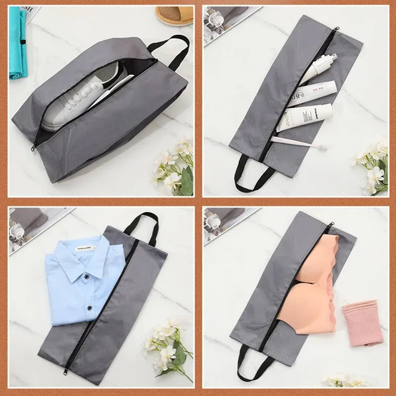 Shoes Bag Moisture-proof Travel Shoe Bag Fashion Dustproof Shoe Cover Shoes Underwear Socks Storage Bag Shoesbag Trendy Style Vue
