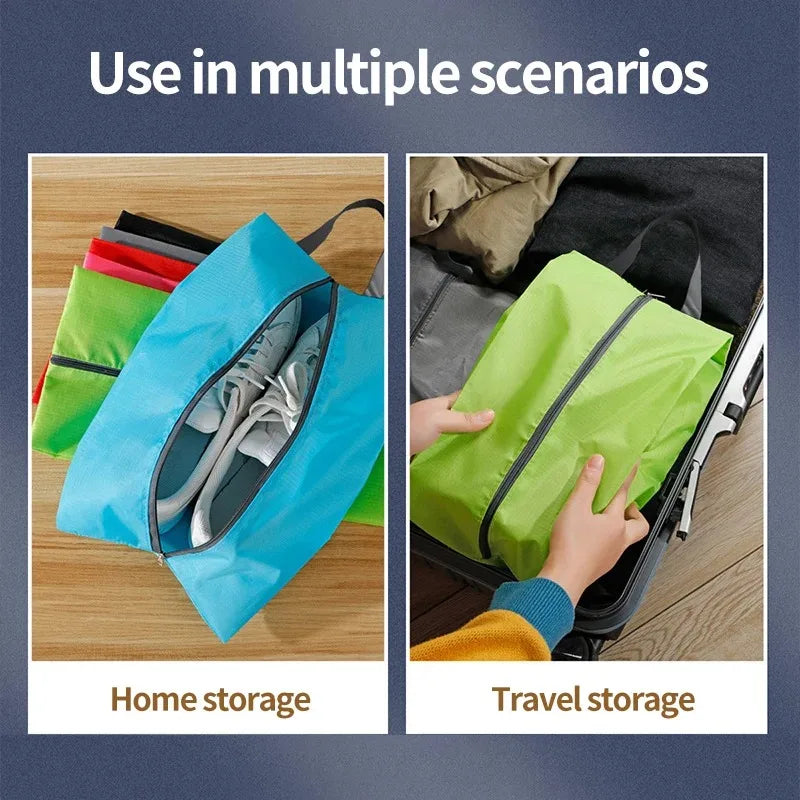 Shoes Bag Moisture-proof Travel Shoe Bag Fashion Dustproof Shoe Cover Shoes Underwear Socks Storage Bag Shoesbag Trendy Style Vue