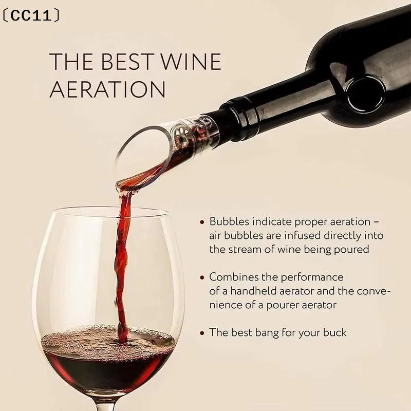 1 2 5 10 12pcsWine Aerator Pourer Decanter Liquor Bottles Stopper Vue