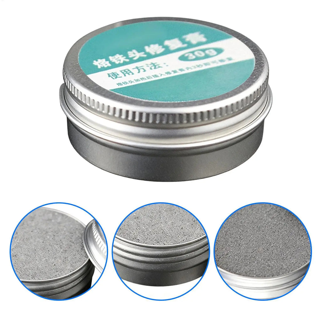 6/16g/30g Soldering Iron Tip Refresher Non-stick Tin Solder Cream Clean Paste Oxide Solder Iron Tip Refresh Tip Tinner Activator Vue
