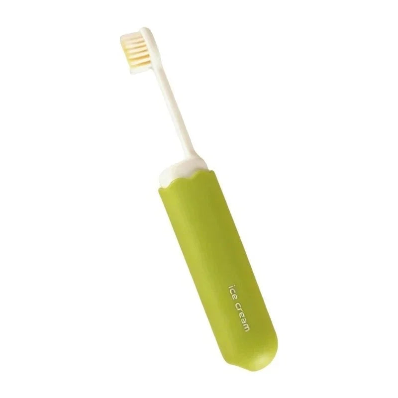 Cute Travel toiletries set Portable toothbrush mouthwash cup For Couples Adults Kids Compact Hygienic Gift For family trip Vue