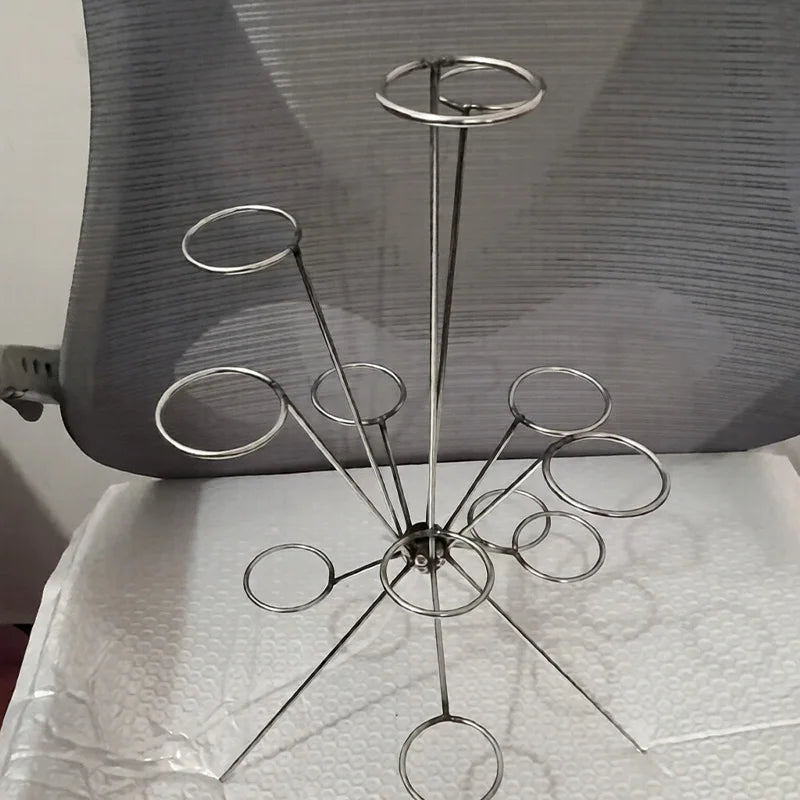 360° Floating Tiered Fruit Bowl Stand – Stainless Steel Tiered Fruit Stand Vue