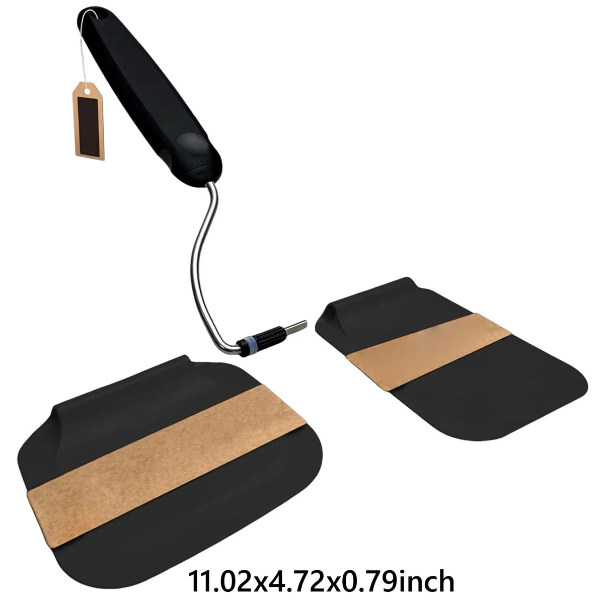 Adjustable Spatula with Swappable Heads | Heat Resistant Adjustable Spatula Vue