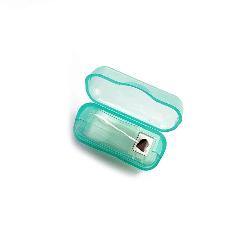1Roll Water Expanding Dental Floss Roll 50M Fluffy Floss Cleaning Oral Tools Adult Home Cleaning Interdental Brush Vue