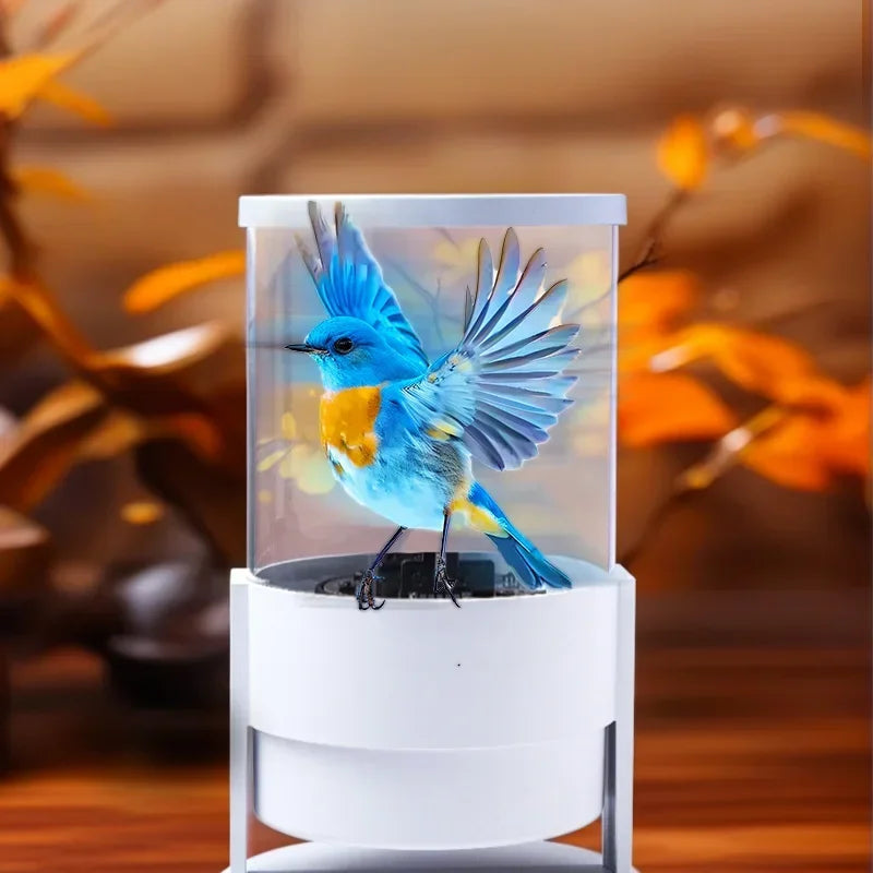 5D Hologram Projector Fan 360 Degree Cylindrica Screen Advertising Display Machine LED Light Beads WIFI Bluetooth Control Vue Intelligent 3D sound USB Plug