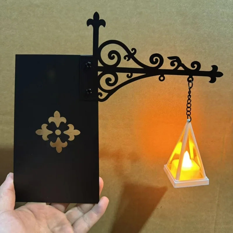 Mini Library Lantern Bookshelf Lamp – Retro Book Nook LED Light Decorative Bookshelf Lamp Vue