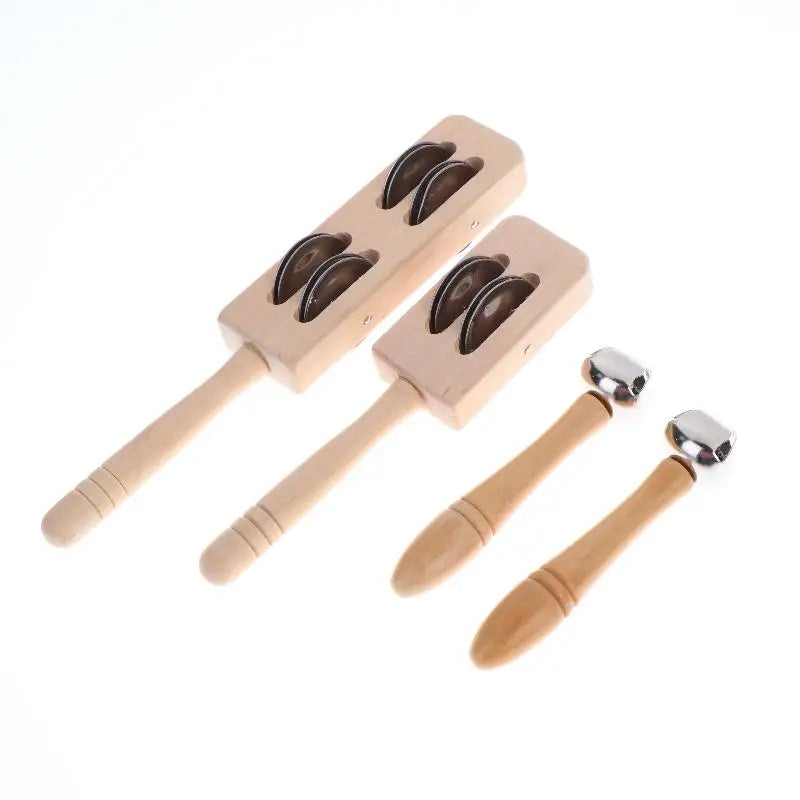 Durable Wooden Musical Instruments for Toddlers Baby Sound and Skill Exploration Set Vue
