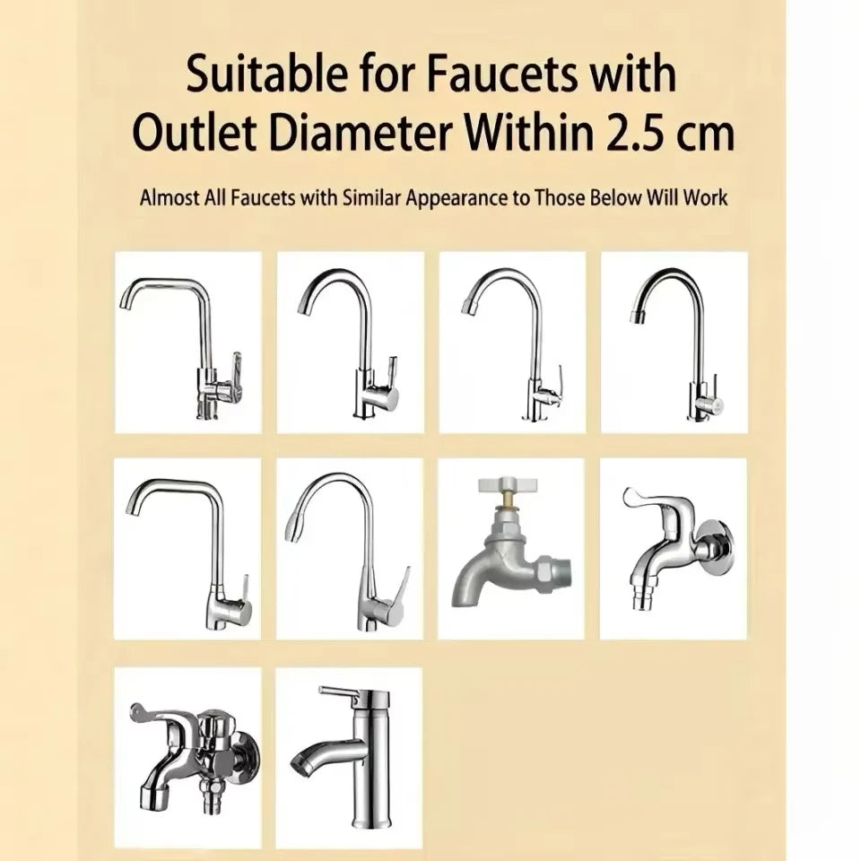Faucet Filter Cover 50/100Pcs Disposable Water Purifier Sleeve for Tap Prevents Sediment with Bag Vue