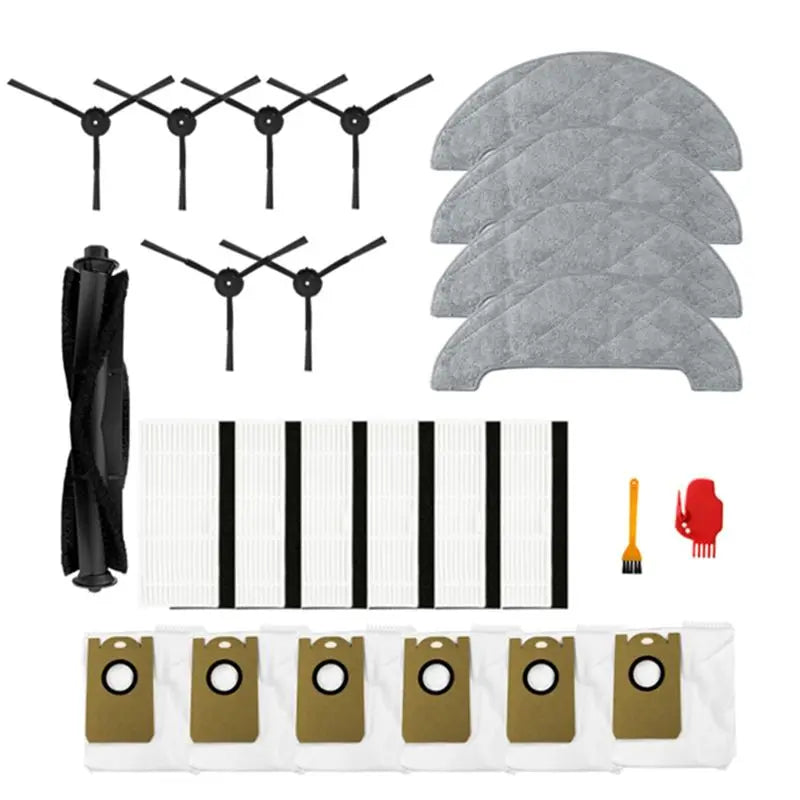 ABKW-For Viomi S9 Main Side Brush Hepa Filter Dust Bag Mop Cloths Robot Vacuum Cleaner Accessories Spare Parts Kits Vue Default Title