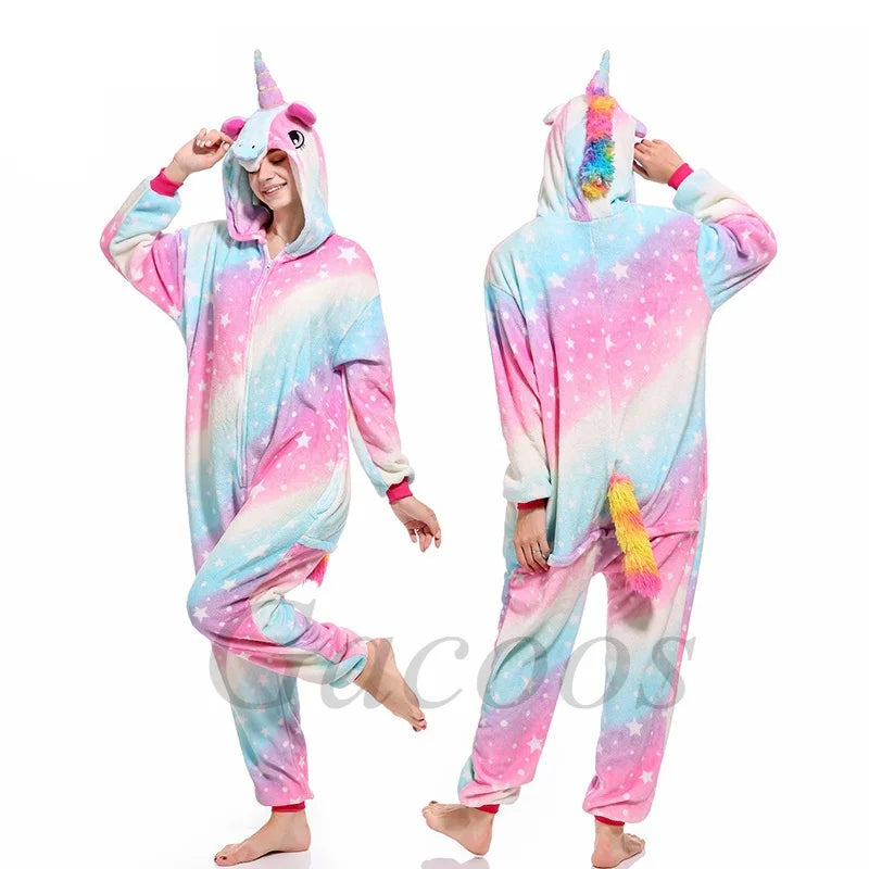 Kigurumi Onesie Kids Capybara Pajamas For Children Christmas Blanket Sleepers Baby Costume Winter Boy Girl Cat Jumspuit Vue