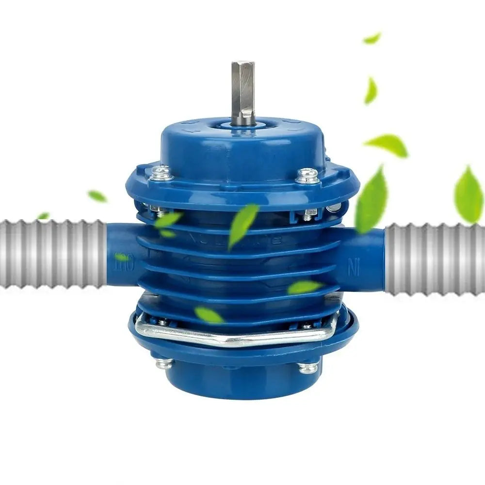 Small Electric Drill Pump Self-priming Round Shank Liquid Transfer Pump High Quality Portable Self Suction Centrifugal Pump Vue