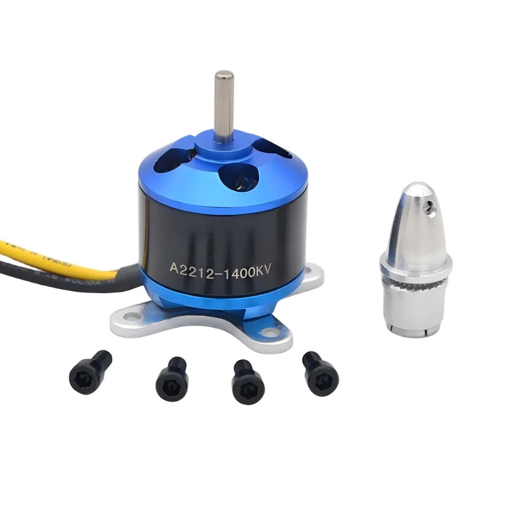 A2212 Brushless Motor 1400KV High Speed RC Motor 11.1V for RC Quadcopter Four Axis Multirotor Aircraft Replacement Parts Vue