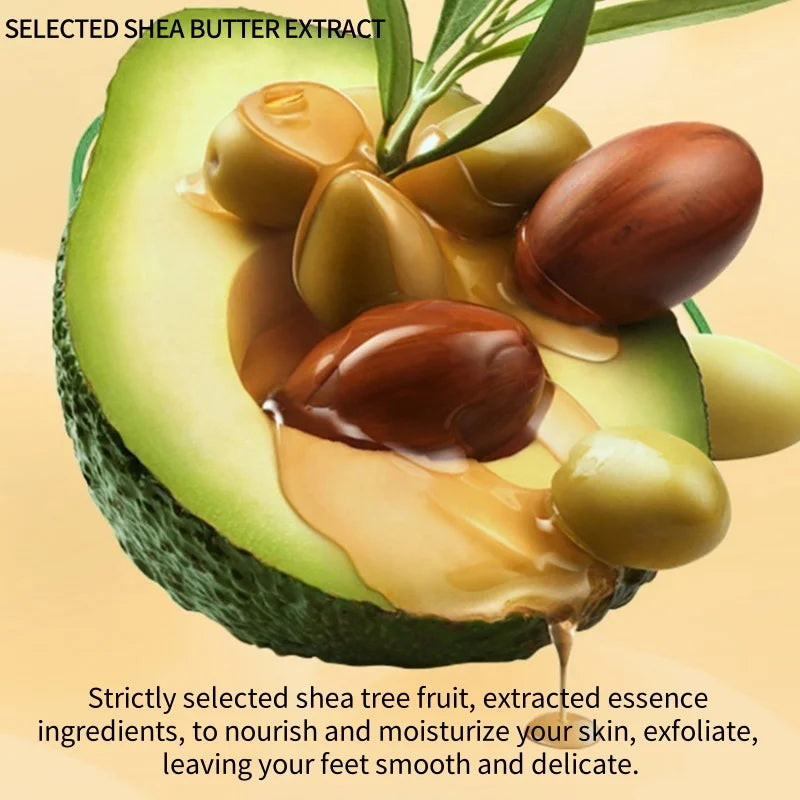 Foot Massage Exfoliating Cream, Gently Massages the Skin, Deeply Cleanses Dirt and Exfoliates, Helps Improve Rough Skin Texture, Leaving Feet Clean, Soft, Smooth, and Delicate. Vue