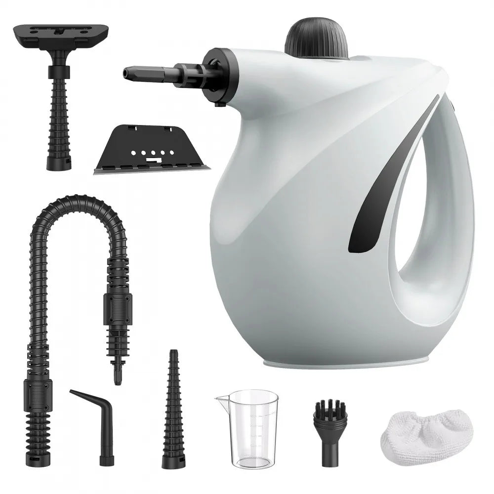 Pressurized Handheld 700ML Steam Cleaner Home Portable Multi-purpose High Pressure Deep Multi-surface Cleaning Steamer Machine Vue GRAY