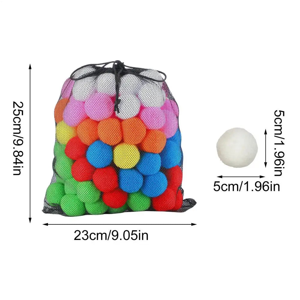7colors /8colors Reusable Water Balloons 60 Pieces Colorful Fun Soft Soakers Soft Soaker Balls Outdoor Splash Toys For Backyard Vue 7 colors