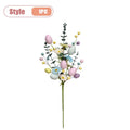 1-10PCS 2026 Easter Artificial Flower Arrangement with Eggs and Berries Plastic Spring Floral Decor for Home Easter Centerpiece Vue Style -1PC