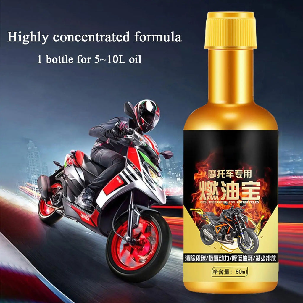 60ml Effective Carbon Remover Agent Oil Additive Engine Cleaner Catalytic Converter Engine Flush Cleaner for Motorcycles Vue