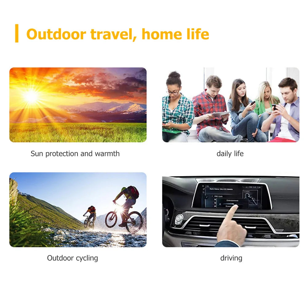 1-10Pair Anti Slip Touch Screen Gloves Breathable Knit Thermal Gloves for Gaming Biking Motorcycle Gloves Sports Full Finger Vue