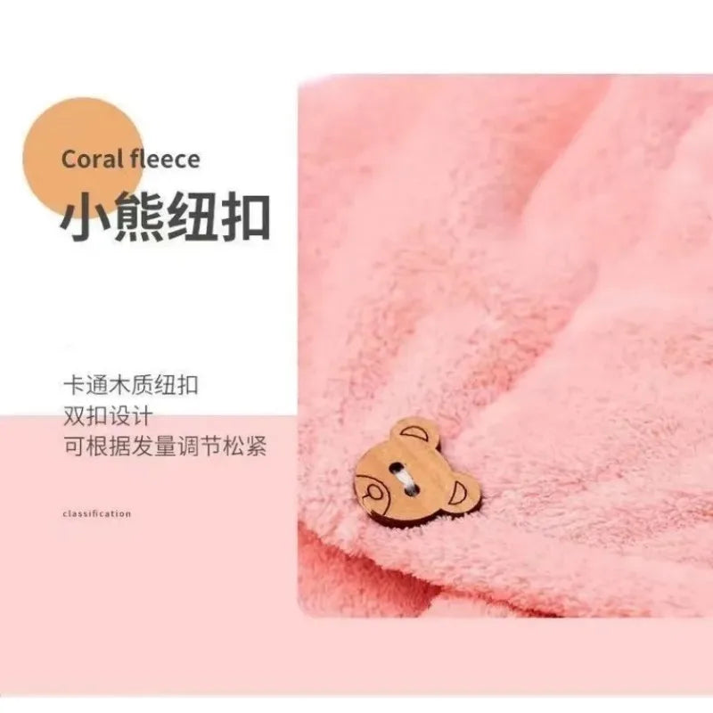 1-10PCS Ultra Absorbent Quick Dry Towel Head Wrap Wringing Hair Turban Womens Super Soft Hair Drying Cap Bath Accessories Vue