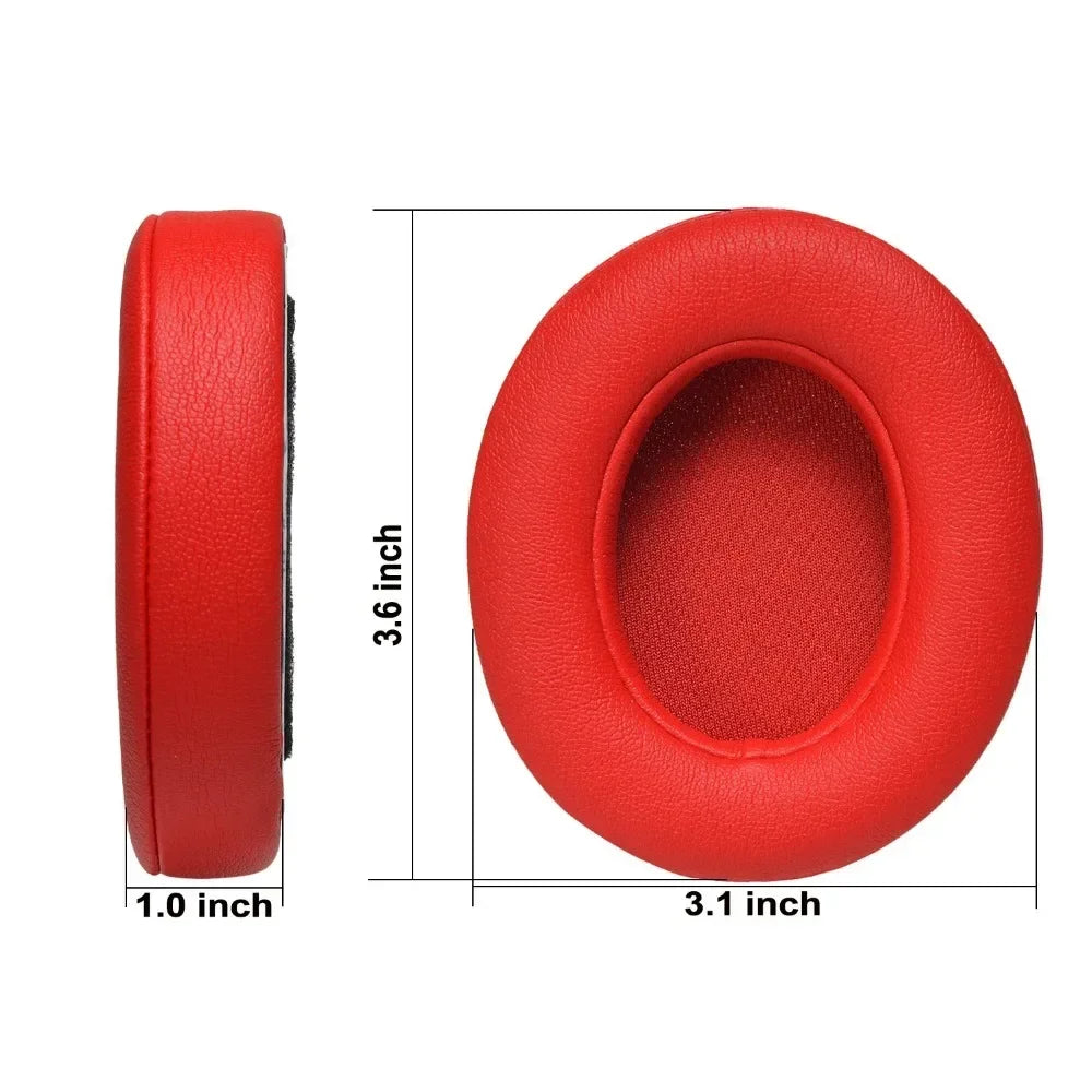 Replacement Ear Pads Compatible with Studio 2 and Studio 3 Studio Wired B0500 / Wireless B0501 Over Ear Headphones Vue