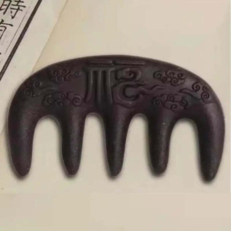 Natural Meridian Scalp Massage Wooden Comb Head Relax Tool Boost Scalp And Hair Health Care Vue